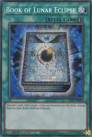 Book of Lunar Eclipse Lightning Overdrive Yu-Gi-Oh! card