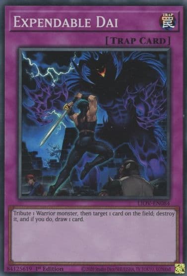 Expendable Dai Lightning Overdrive Yu-Gi-Oh! card