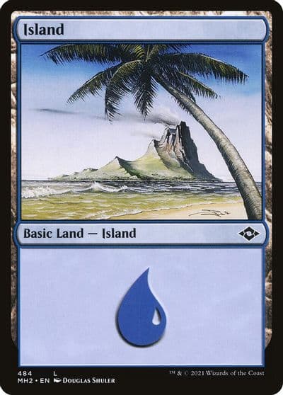 Island 484 Modern Horizons 2 Magic card