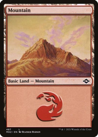 Mountain 487 Modern Horizons 2 Magic card