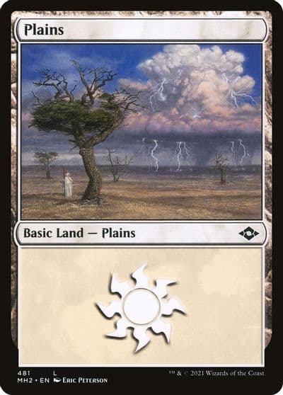 Plains 481 Modern Horizons 2 Magic card