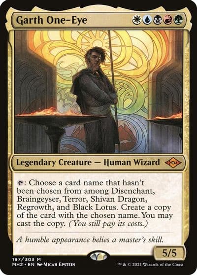 Garth One Eye Modern Horizons 2 Magic card