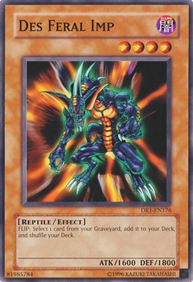 Des Feral Imp Dark Revelation Volume 1 Yu-Gi-Oh! card