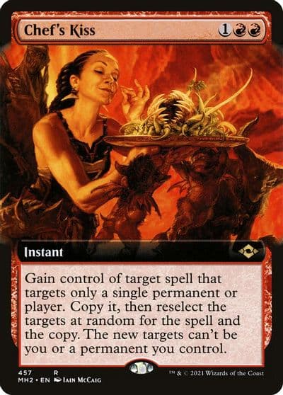 Chefs Kiss Extended Art Modern Horizons 2 Magic card