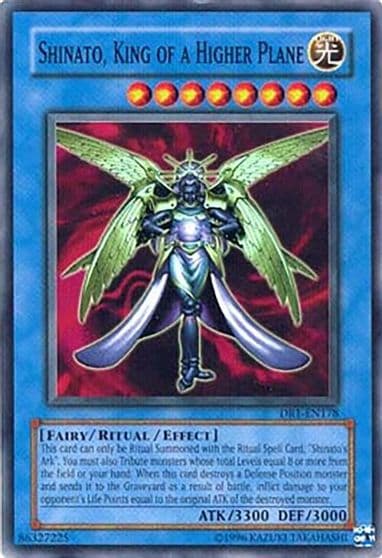 Shinato King of a Higher Plane Dark Revelation Volume 1 Yu-Gi-Oh! card