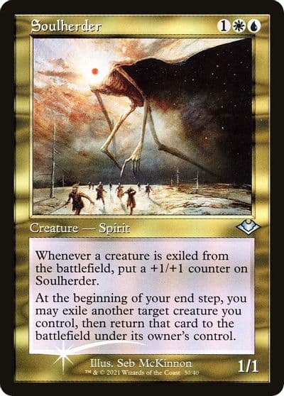 Soulherder Retro Frame Modern Horizons Magic card