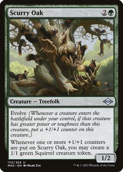 Scurry Oak Modern Horizons 2 Magic card