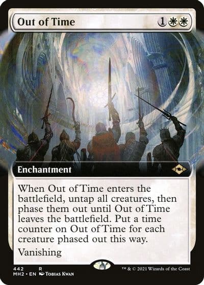 Out of Time Extended Art Modern Horizons 2 Magic card