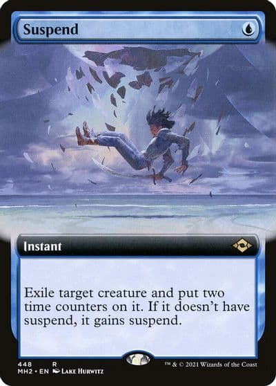Suspend Extended Art Modern Horizons 2 Magic card