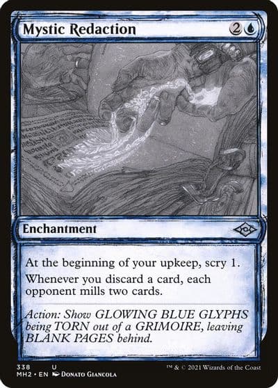 Mystic Redaction Showcase Modern Horizons 2 Magic card