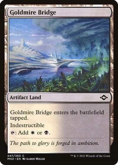 Goldmire Bridge Modern Horizons 2 Magic card