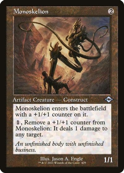 Monoskelion Retro Frame Modern Horizons 2 Magic card