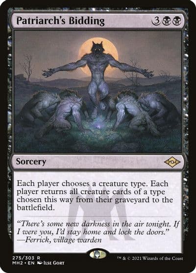 Patriarchs Bidding Modern Horizons 2 Magic card
