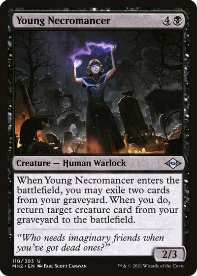 Young Necromancer Modern Horizons 2 Magic card