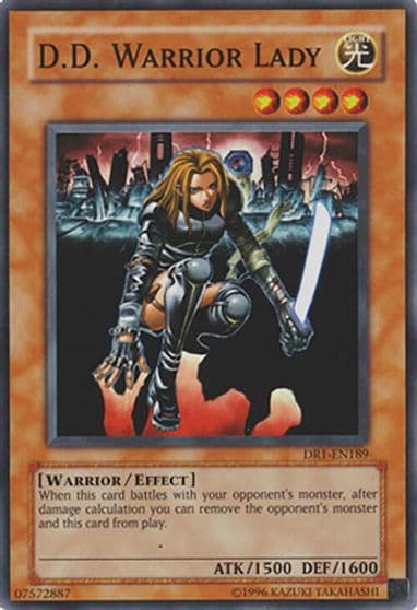 DD Warrior Lady Dark Revelation Volume 1 Yu-Gi-Oh! card