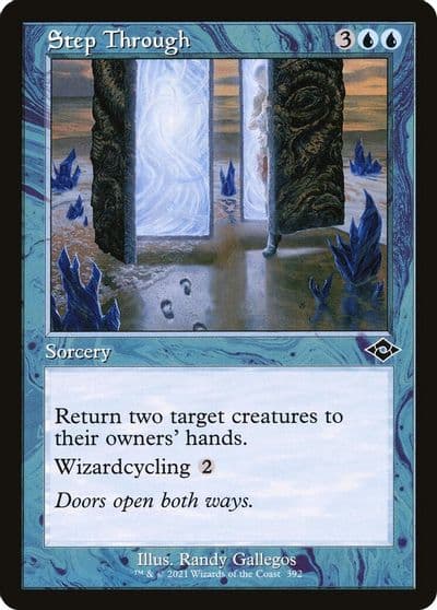 Step Through Retro Frame Modern Horizons 2 Magic card