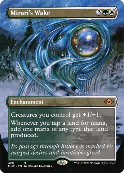 Miraris Wake Borderless Modern Horizons 2 Magic card