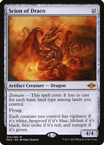 Scion of Draco Modern Horizons 2 Magic card