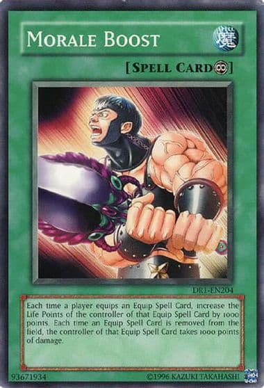 Morale Boost Dark Revelation Volume 1 Yu-Gi-Oh! card