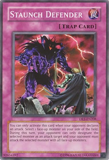 Staunch Defender Dark Revelation Volume 1 Yu-Gi-Oh! card
