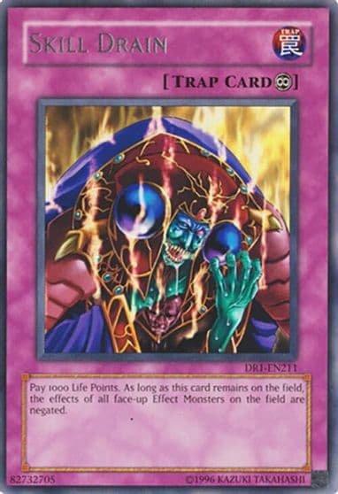 Skill Drain Dark Revelation Volume 1 Yu-Gi-Oh! card