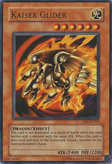 Kaiser Glider Dark Revelation Volume 1 Yu-Gi-Oh! card