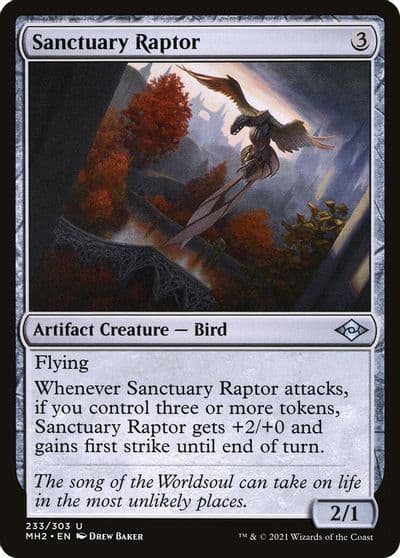 Sanctuary Raptor Modern Horizons 2 Magic card