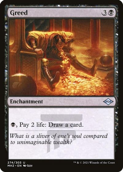 Greed Modern Horizons 2 Magic card
