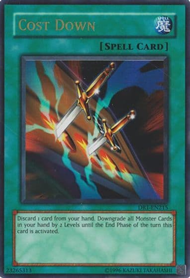 Cost Down Dark Revelation Volume 1 Yu-Gi-Oh! card