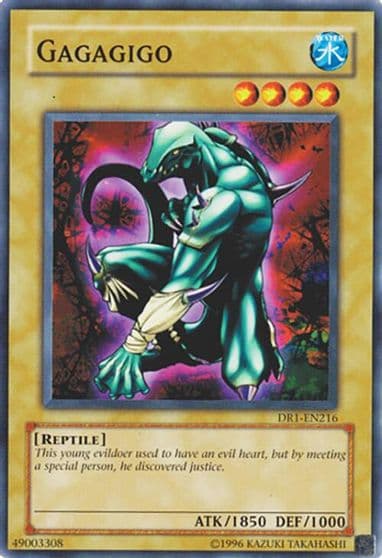 Gagagigo Dark Revelation Volume 1 Yu-Gi-Oh! card