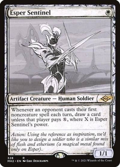 Esper Sentinel Showcase Modern Horizons 2 Magic card