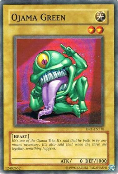 Ojama Green Dark Revelation Volume 1 Yu-Gi-Oh! card
