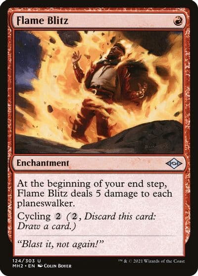 Flame Blitz Modern Horizons 2 Magic card