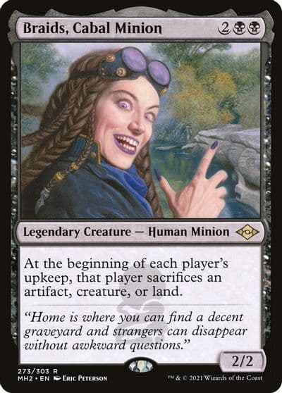 Braids Cabal Minion Modern Horizons 2 Magic card