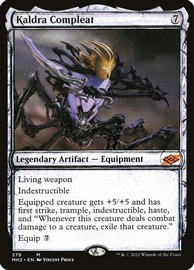 Kaldra Compleat Showcase Modern Horizons 2 Magic card