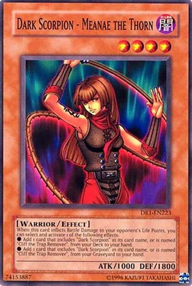 Dark Scorpion Meanae the Thorn Dark Revelation Volume 1 Yu-Gi-Oh! card
