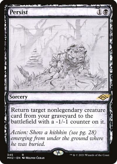 Persist Showcase Modern Horizons 2 Magic card