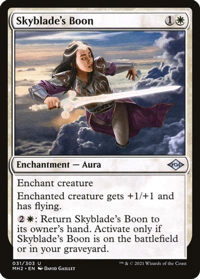 Skyblades Boon Modern Horizons 2 Magic card