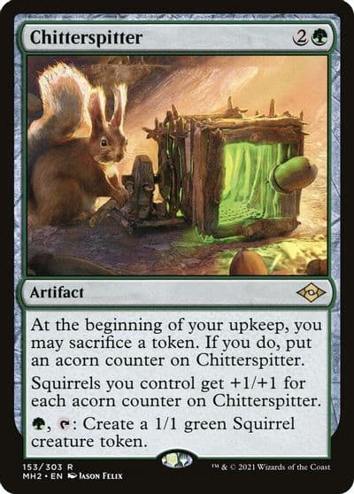 Chitterspitter Modern Horizons 2 Magic card