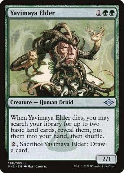 Yavimaya Elder Modern Horizons 2 Magic card