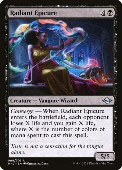Radiant Epicure Modern Horizons 2 Magic card