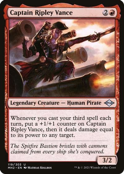 Captain Ripley Vance Modern Horizons 2 Magic card