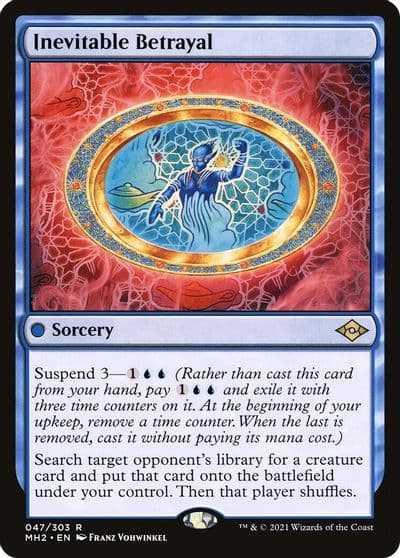 Inevitable Betrayal Modern Horizons 2 Magic card