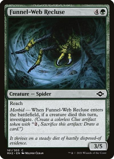 Funnel Web Recluse Modern Horizons 2 Magic card