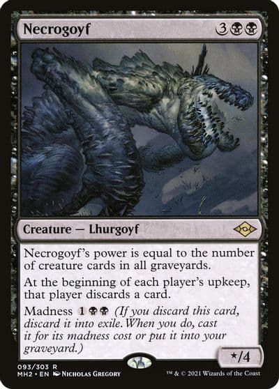 Necrogoyf Modern Horizons 2 Magic card