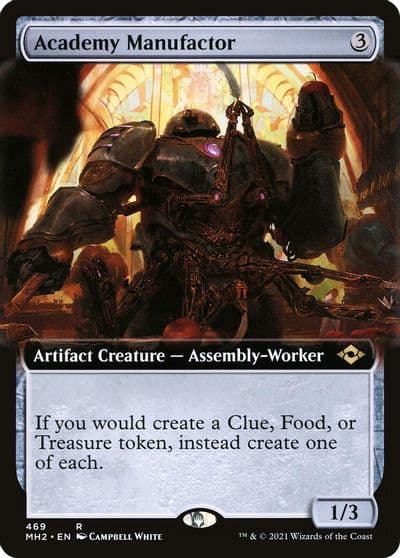 Academy Manufactor Extended Art Modern Horizons 2 Magic card