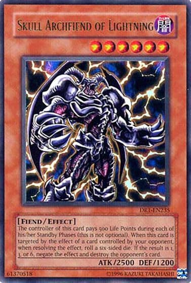 Skull Archfiend of Lightning Dark Revelation Volume 1 Yu-Gi-Oh! card