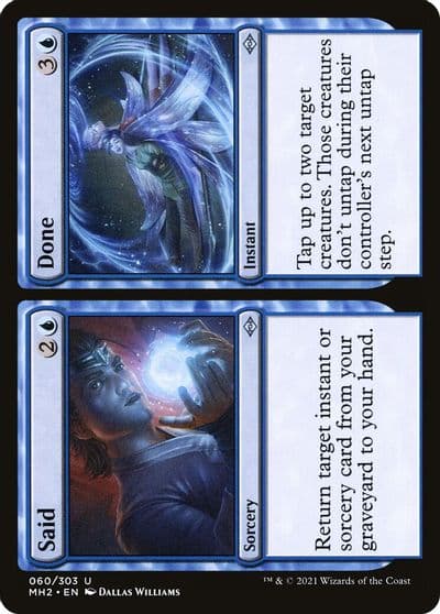 Said Done Modern Horizons 2 Magic card