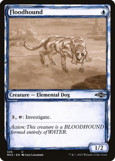 Floodhound Showcase Modern Horizons 2 Magic card