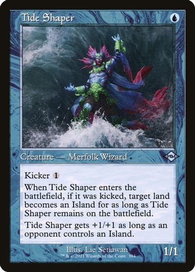 Tide Shaper Retro Frame Modern Horizons 2 Magic card